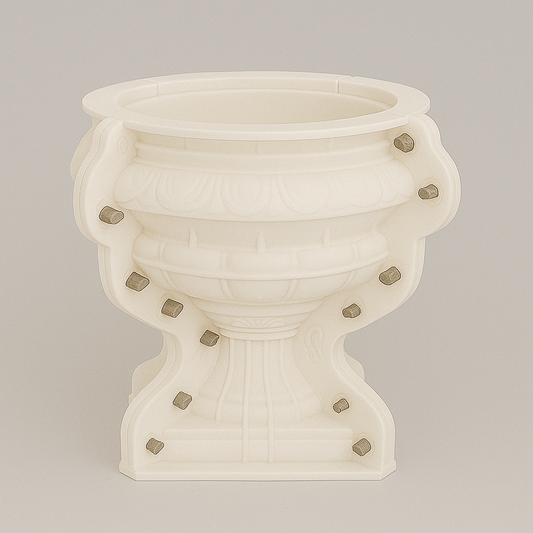 Vintage-Style Different Sizes Outdoor ABS Plastic Planter Molds