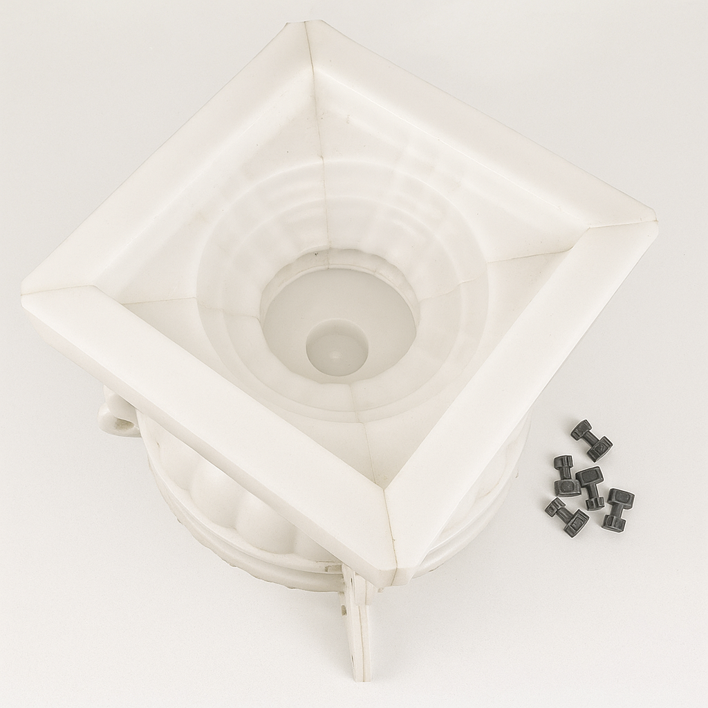 Vintage-Style Different Sizes Outdoor ABS Plastic Planter Molds