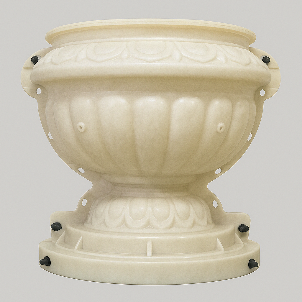 Victorian Garden Outdoor ABS Plastic Planter Molds_RZF09