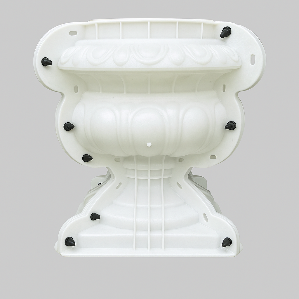 Outdoor Garden ABS Plastic Classical Roman Vase Planter Mold