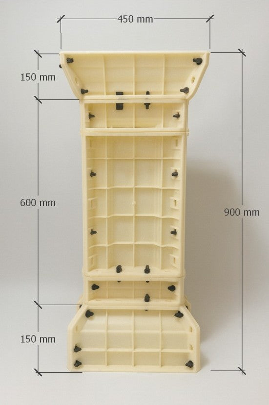 Monarch Pedestal ABS Plastic Planter Pedestal Mold