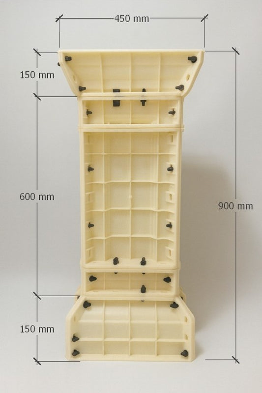 Monarch Pedestal ABS Plastic Planter Pedestal Mold