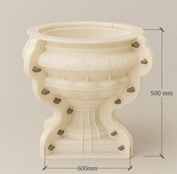 Vintage-Style Different Sizes Outdoor ABS Plastic Planter Molds