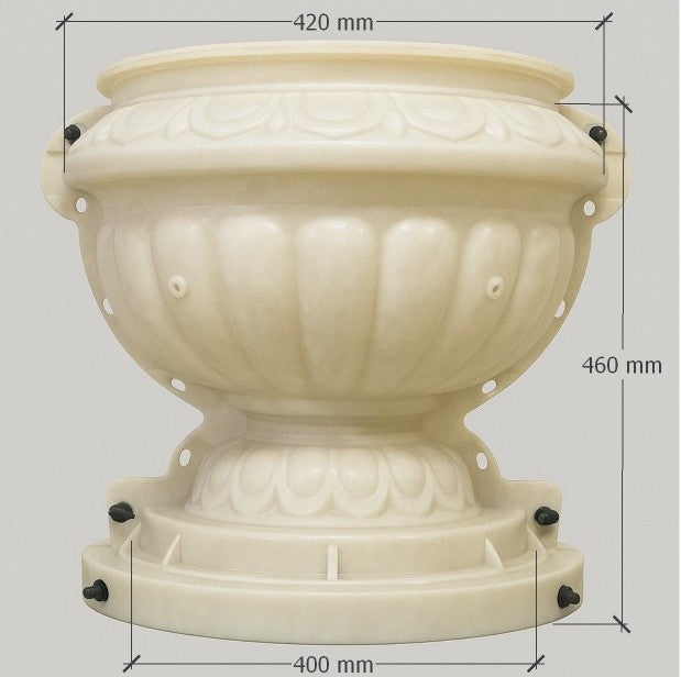 Victorian Garden Outdoor ABS Plastic Planter Molds_RZF09